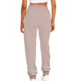 thumbnail image 3 of CHUANK Pantalon de Jogging pour Femmes, Pantalon de Sport de Course, Vert Armée, 1, 3 of 4
