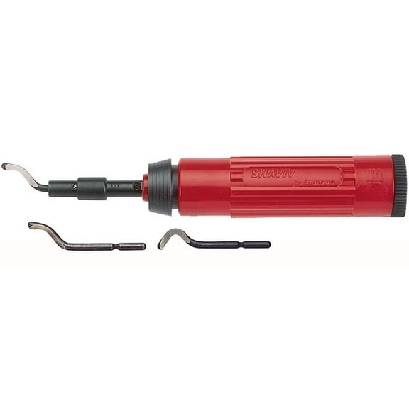 Shaviv Deburring Tool Set,HSS,w/E100 Blade 155-29069
