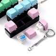 thumbnail image 6 of Clicky Squeeze Toy, Keyboard Squeeze, 4X1 In, Plastic, Adult Squeeze Toy, Relaxation Toy, Sensory Squeeze, Keyring, Keyboard Keychain, 1 Pc, 6 of 9