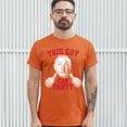 thumbnail image 3 of Tee Hunt This Guy Can Party T-shirt Curly Howard The Three Stooges Men's Tee, Orange, Small, 3 of 5