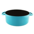 thumbnail image 3 of Chantal TC32-260BA Round Cast Iron Enamel Dutch Oven (Sea Blue), 3 of 4