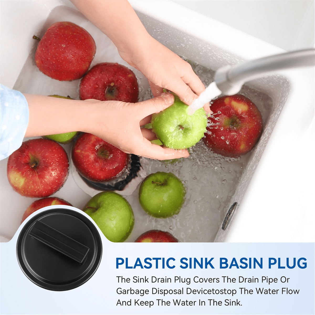 HOT Garbage Disposal Sink Flange Kit with Stopper and Splash Guard,Garbage