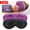 Black & Purple, variant on 3D Sleep Mask for Men&Women, 2 Pack Contour Eye Masks for Sleep, Side Sleeping Mask for Men&Women, Blackout Eye Mask for Sleeping Eye Mask, Airplane Travel Essentials for Men, Meditation Black&Black