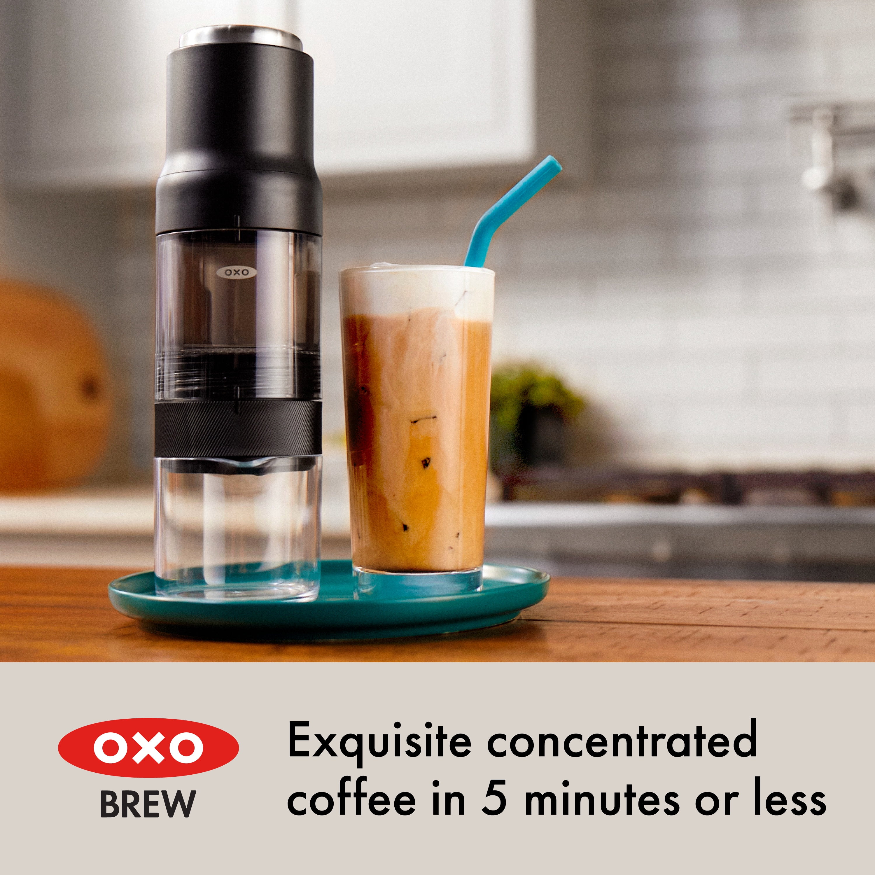 OXO Brew Rapid Brewer Fast Manual Coffee Maker for Hot & Cold Beverages