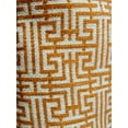 thumbnail image 3 of Plutus 20" x 20" Crossroad Handmade Luxury Pillow in Orange and Ivory, 3 of 3