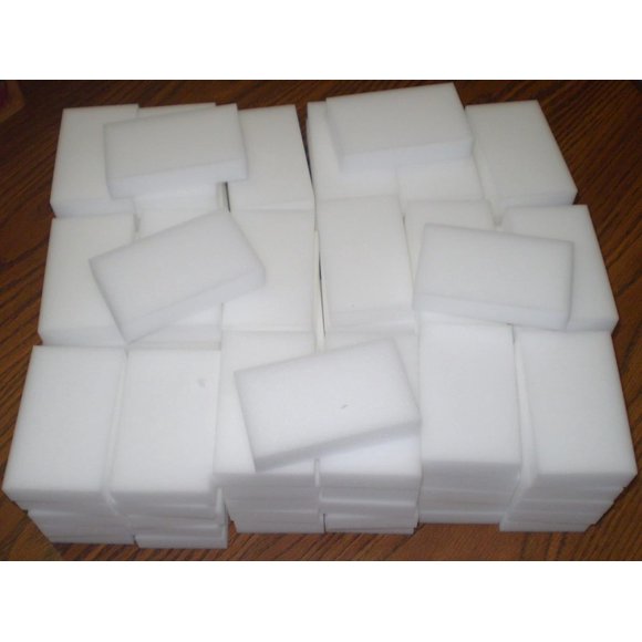 ORUYROP 100 Bulk PAK Cleaning Magic Sponge Eraser Melamine Cleaner Multi-functional Foam