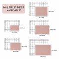 thumbnail image 6 of Pink Pure Color Outdoor Rug 5x8 Ft, Non Slip Washable Area Rug, Aesthetics Contemporary Luxury Patio Rugs Carpet Runner, Large Floor Mat for Indoor/Outdoor Deck Porch Camping, 6 of 8