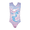 AB313 Light Pink, variant on Girl'S Stylish One-Pieces Swimwear Floral Print Sleeveless Crew Neck Bathing Suit Casual Comfortable Little Girls Water Activties Beach Wear Green Size 9-10 Years