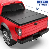 5FT 3-Fold Hard Tonneau Cover For 2015-2023 Chevy Colorado GMC Canyon Truck Bed