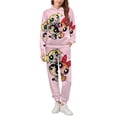 thumbnail image 4 of The Powerpuff Girls Unisex Adult Sweatsuits Hoodie & Sweatpants Long Sleeve Hooded Sweatshirt Matching Joggers Tracksuit Sets M, 4 of 9