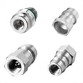 thumbnail image 2 of 4 Piezas VA-LH11 A/C R-12 A R-134a Adaptador de Conversión de Adaptación para Conversión de Lado Alto Bajo con Rosca SAE de 1/4, 2 of 6
