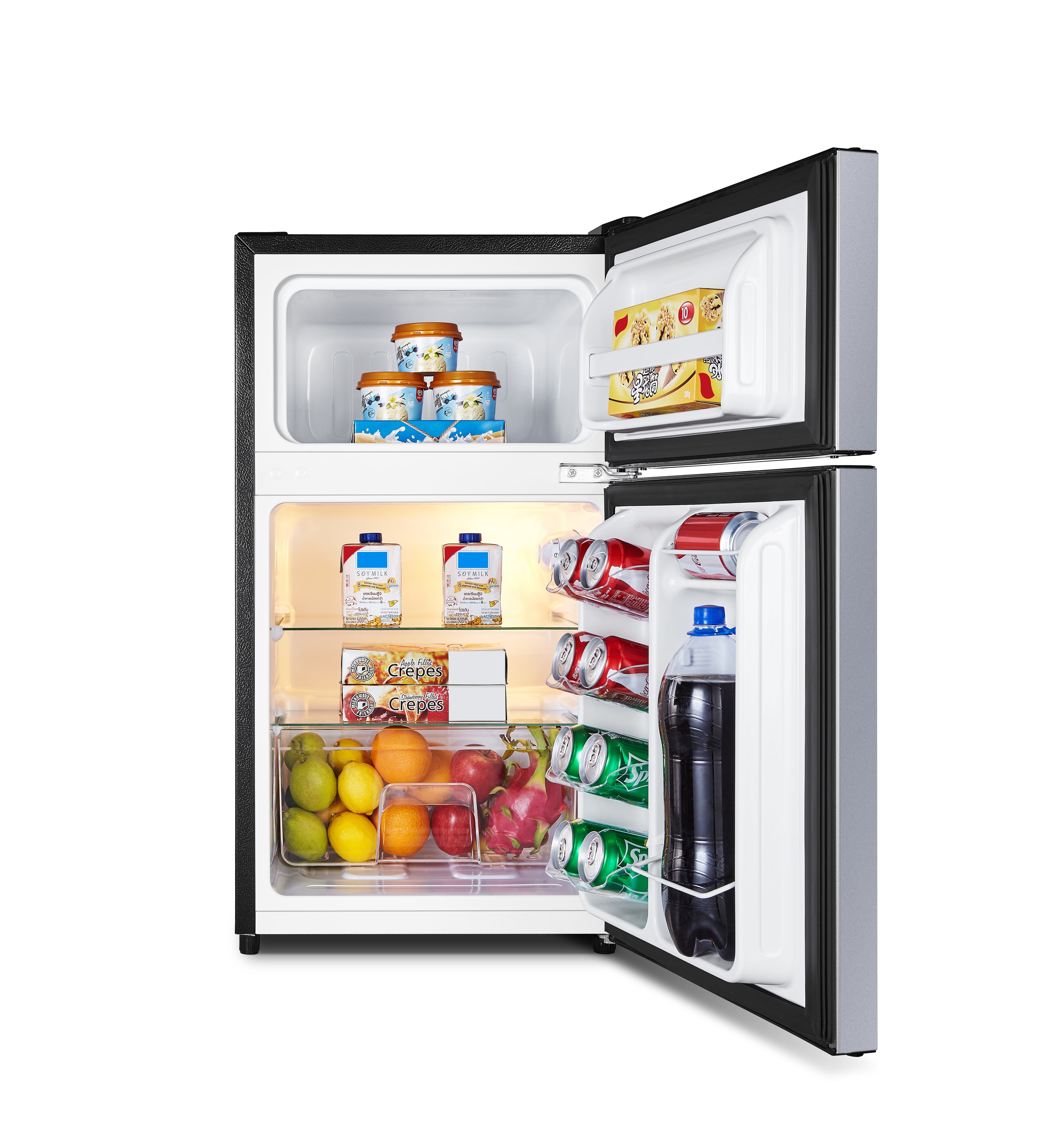 Hisense 3.2 Cu Ft Two Door Mini Fridge with Freezer Hisense 3.2 Cu Ft Two Door Mini Fridge with Freezer