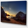 thumbnail image 2 of Hills dans Belle Montagne Plage - Impression sur Toile Paysage Extra Large, 2 of 4