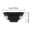 thumbnail image 2 of Yucurem 6Pcs Lid Stopper Leak-proof Replacement Stopper Seal Stopper for Tumbler Water Bottles for Sports (Black), 2 of 10