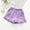 Purple, variant on Ovbmpzd Gray Toddler Shorts Boys Ruffle Cotton Elastic Waist Cute Graphic Prints Shorts Jeans for Boys 1Y