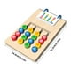 thumbnail image 4 of Juguetes de piscina, juguetes para bebés, juguetes para niños pequeños, juego de laberinto de madera de cuatro lados, juego de colores, juguete de entrenamiento de pensamiento lógico para educación te, 4 of 9