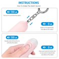 thumbnail image 4 of Personal Alarm for Women Elderly, Rechargeable(Pink), 4 of 5