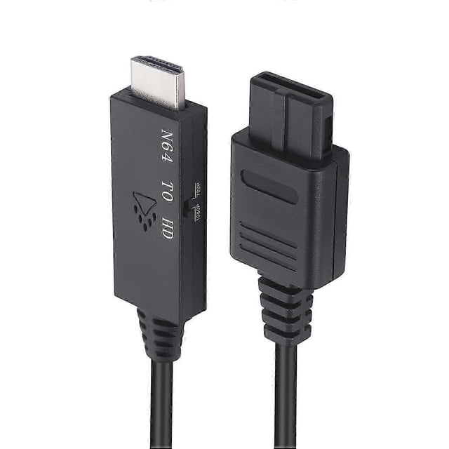 N64 to HDMI Converter for Nintendo SNES/NGC/SFC/N64 Plug and Play Game Console Adapter Edition
