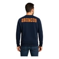 thumbnail image 2 of NFL Sudadera Cuello Redondo Denver Broncos Azul Marino para Hombre, Talla Grande, 2 of 8