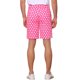 thumbnail image 3 of Pantalones cortos de lunares INSPIRE CHIC Edición para el Día del Padre, pantalones cortos de chino planos con patrón de verano para hombres, 30 Rosa, 3 of 5