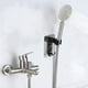 thumbnail image 3 of 1 PC Soporte de la cabeza de ducha Soporte de ducha de baño de mano de mano (negro), 3 of 4