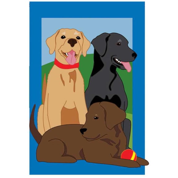 Premier Prestige Estate Flag - Faithful Friends