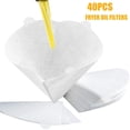 thumbnail image 4 of 40Pc Dual-Function Food Strainers for Kitchen, Disposable deep Fryer Oil Filter & Coffee Strainer, with Convenient Disposable Construction for Oil Separation and Pour Over Coffee, 4 of 7