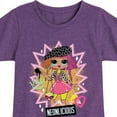thumbnail image 3 of LOL OMG! Fashion Dolls - Neonlicious - Toddler & Youth Girls Short Sleeve Graphic T-Shirt, 3 of 5
