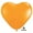 Orange, variant on Burton & Burton 6" Orange Heart Shape Balloons, 100 Pack