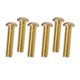 thumbnail image 5 of Tornillos para Monturas de Puente de Guitarra de 3,5x15mm, Tornillos Hexagonales , Tornillos de Tuerca de Bloqueo de Fácil Instalación, Reempl Dorado Hugo Tornillos para sillas de montar, 5 of 9