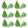 thumbnail image 5 of Gymnture 12 Resin Mini Christmas Tree Figurines for Fairy Garden and Dollhouse Decoration, 5 of 10