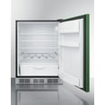 thumbnail image 3 of 24 Inches Wide Refrigerator-Freezer, Green, 3 of 4