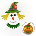 thumbnail image 5 of Alpine Corporation Metal Harvest Scarecrow Pumpkin Decorating Craft Kit, Green, 5 of 12