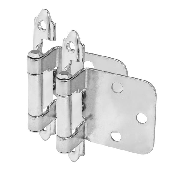 5 Pair Pack - Cosmas 15539-CH Polished Chrome Hinge Variable Overlay (Pair) [15539-CH]