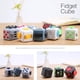 thumbnail image 4 of 6 lados Fidget Toys Cube Fidget Cube alivia el estrés y la ansiedad Cubo para niños y adultos Descomprimir cubo, dados, juguete de descompresión para ADD, ADHD, autismo (10) Gris Negro oso de fresa Juguete, 4 of 6