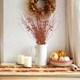 thumbnail image 6 of FENGGHAO Artificial Flowers Halloween Glitter Twigs Branches With Curly Berry Picks, Fall Decor For Vase Filler, Autumn Home Table Decoration And Seasonal Arrangement In Orange, 6 of 8