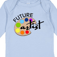 thumbnail image 4 of Inktastic Future Artist with Paints Boys or Girls Long Sleeve Baby Bodysuit, 4 of 5