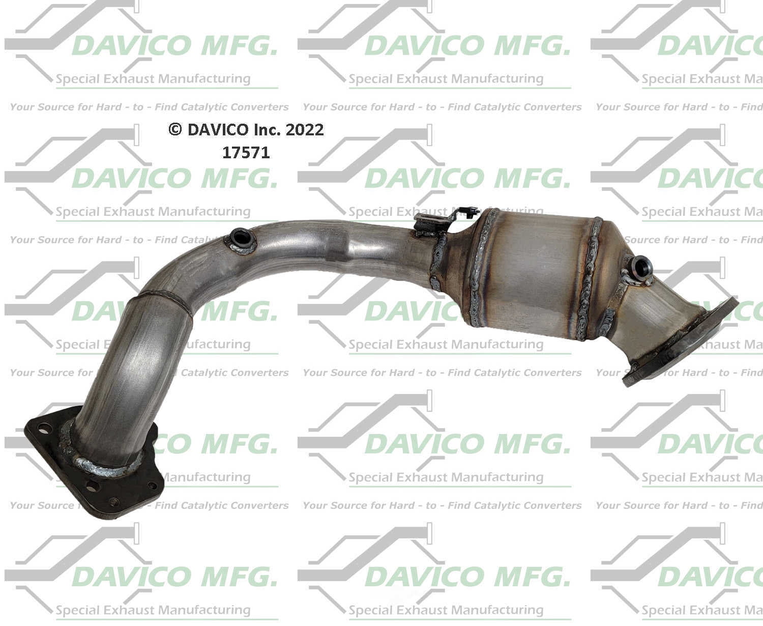 Davico Mfg 17571 Direct-Fit Catalytic Converter