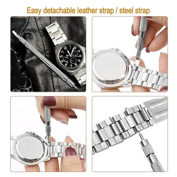 Watch Repair Tool Hand Tool Metal Pin Barrette Raw Ear Fork Removing Silver Fangkenuo