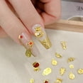 thumbnail image 6 of 5 Pcs New Year Nails Charm Fortunes Ingot Nails Art Charm Chinese Knot Nails Rhinestones Nails Art Decorations, 6 of 8