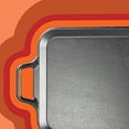 thumbnail image 4 of Griddle Lodge BOLD de hierro fundido sazonado de 30 cm con asas circulares, 4 of 6
