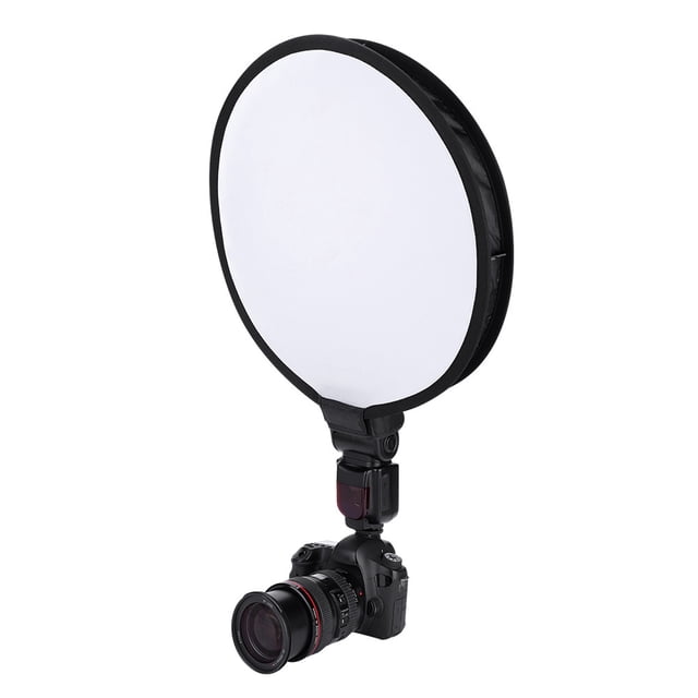 Difusor de flash, 40 cm, portátil, universal, caja de luz para flash, difusor de linterna, durabilidad extendida