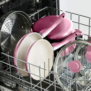 GreenPan Rio Ceramic Nonstick 8 Frypan with Spatula | Pink