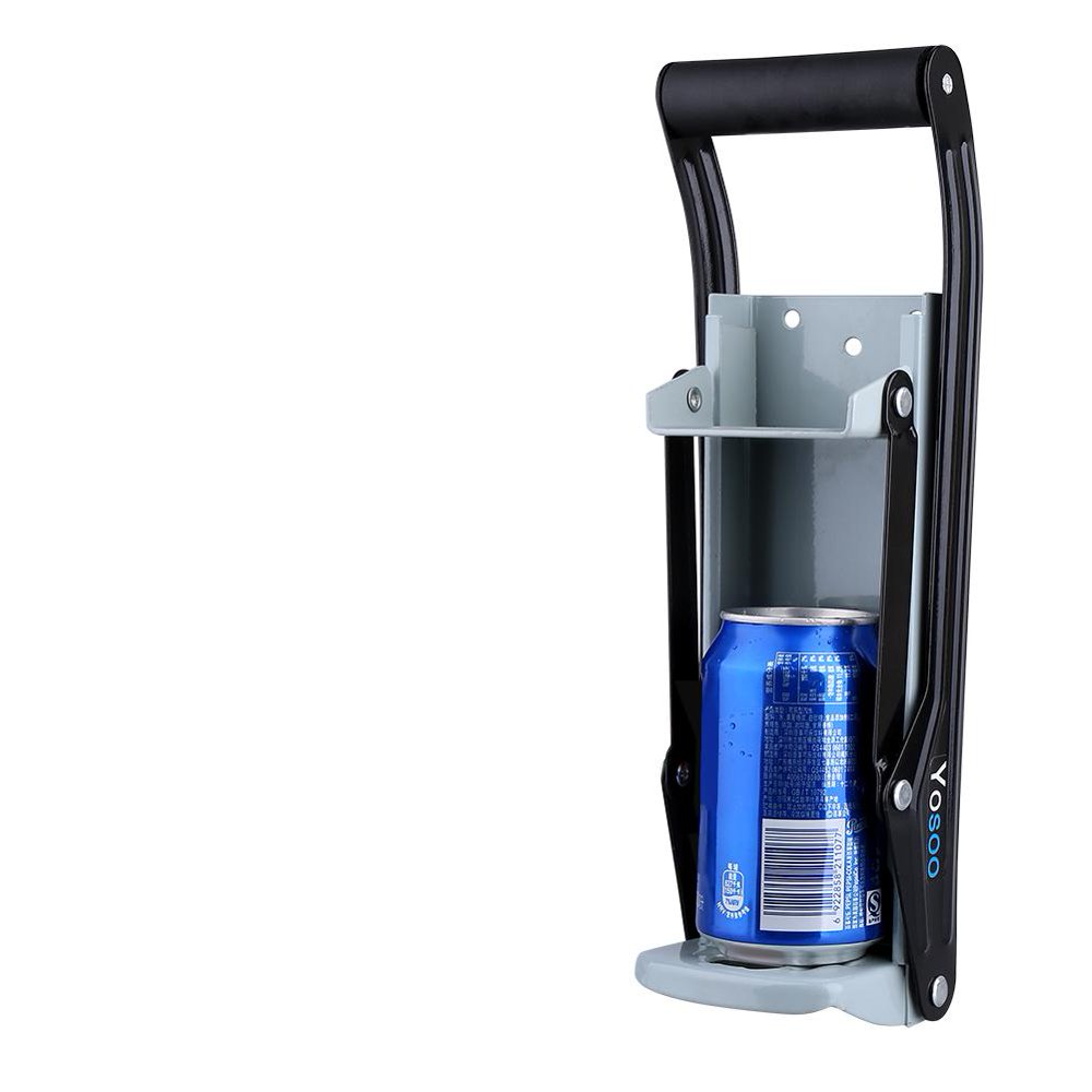 WALFRONT Can Crushers, Soda Can Crusher,16oz Wall Mounted Home