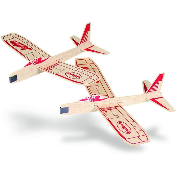 Guillow's Guillow #32 Jetfire Twin Pack 24-Piece Pack 48 Airplanes — Residential Use, Standard Application