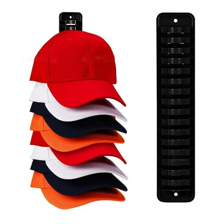 

New Baseball Cap Storage Rack Baseball Cap Storage Rack Hat Rack Hat Display Rack Sticky Hanger Clear Wooden Closet Rod Curtain Holders for Wall No Screw Bathroom Towel Hook Potty Hook