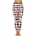 thumbnail image 4 of Playing Cards Suit Yoga Pants Women Club And Heart Leggings Push Up Novelty Yoga Legging Quick-Dry Workout Gym Sports Tights, 4 of 6