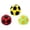 3PCS(Red,Yellow,Green), variant on Handmade Crochet Footbag, Colorful Patchwork Knitted Dirt Bag, Soft Juggling Kickball for Adults & Beginners, Beach Outdoor Party Game, 3 Pack, 3PCS(Red,Yellow,Green)