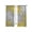 Yellow, variant on Sheer Curtains 108 Inches Long, Yellow Gray Floral Light Filtering Window Curtains for Living Room, Farmhouse Retro Abstract Flowers Art Rod Pocket Voile Sheer Curtain Drapes, 52"W x 108"L, 2 Panels