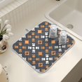 thumbnail image 7 of Ryvnso Dog Paw Print Dish Drying Mat for Kitchen Countertop 18x24 Large Dish Pad Drainer Rack Dish Sink Mats, 7 of 7